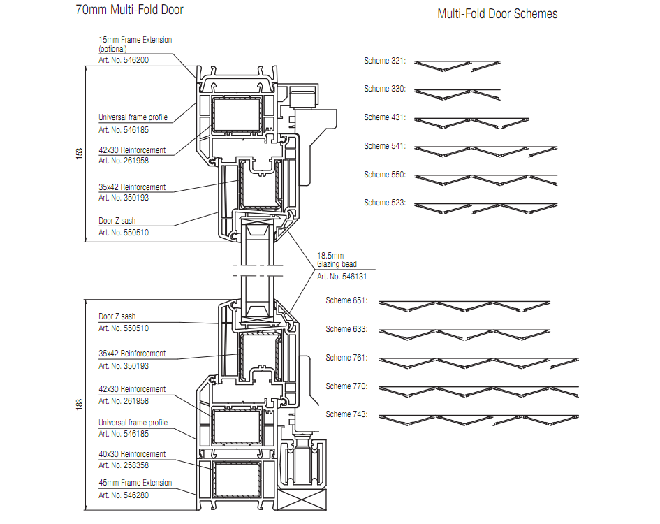 Multi Fold Doors