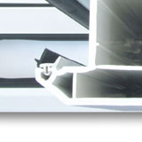 REHAU S706 Door Profile 70mm cross section with integral gasket